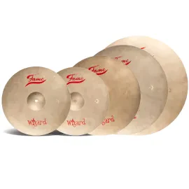 Wizard Pack II Cymbal Set 14" HiHat 16" 18" Thin 20" Thin Ride B20 Bronze