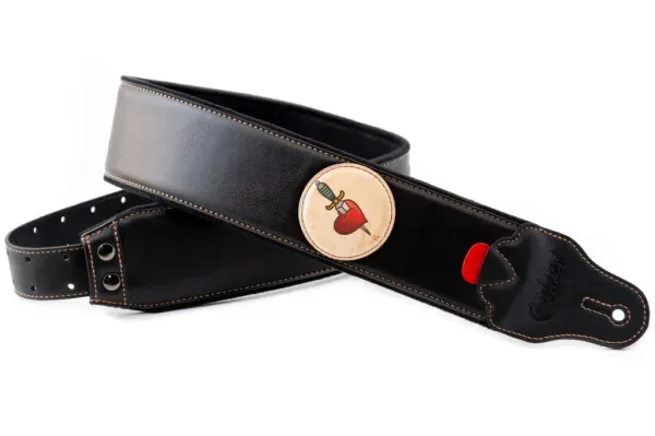 Ремень для гитары RightOn Straps 8419612002388 Groove Old School Heart