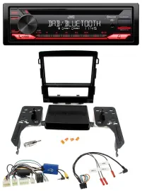 Автомагнитола JVC CD DAB USB Bluetooth для Subaru Impreza (с 2018)