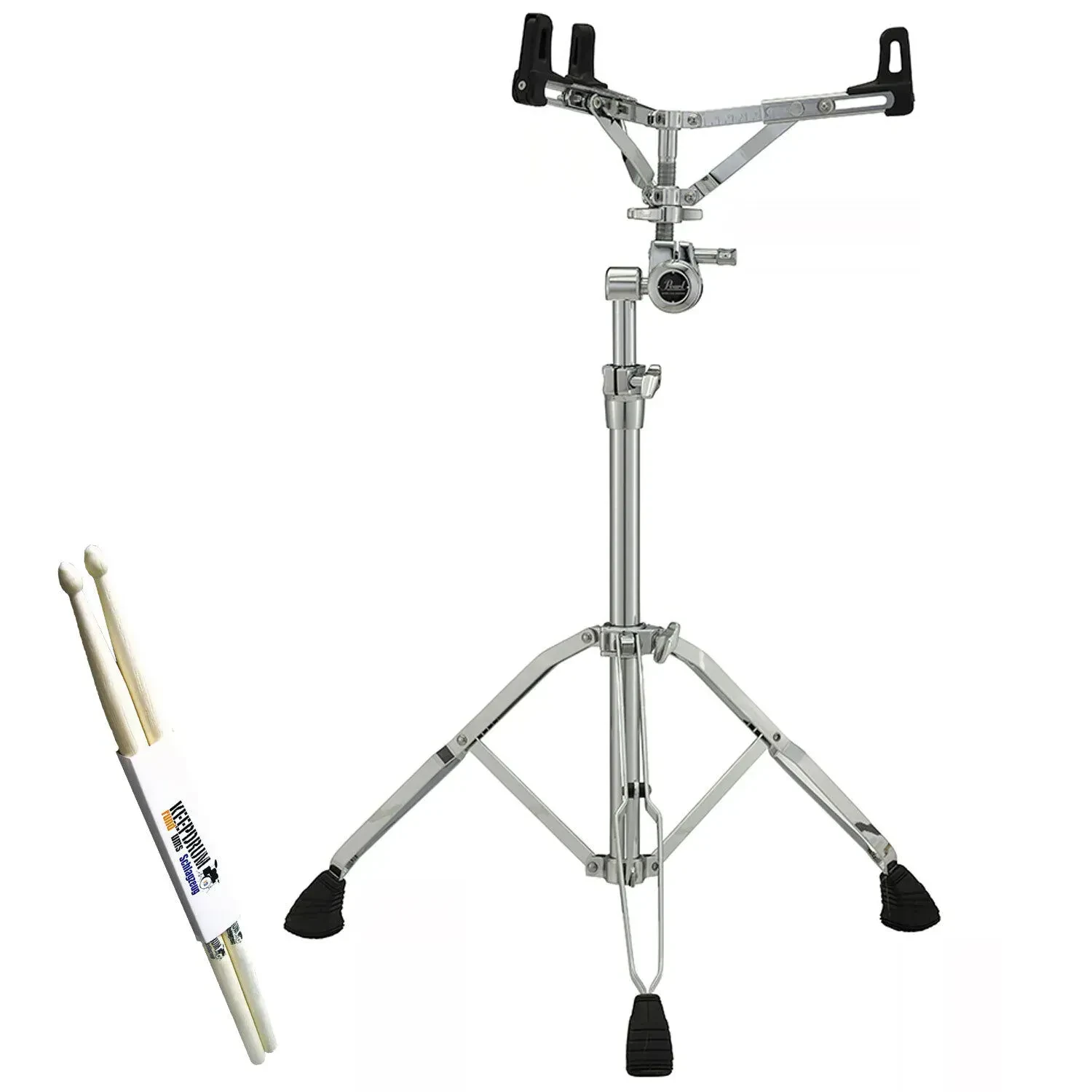 Стойка для малого барабана Pearl S-1030L с палочками