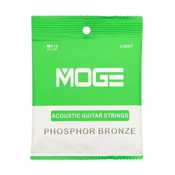 Струны для акустической гитары Moge MC12 Phosphor Bronze 12-53