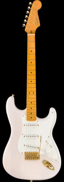 Fender FSR Classic Vibe '50s Stratocaster, Parchment Pickguard, White Blonde