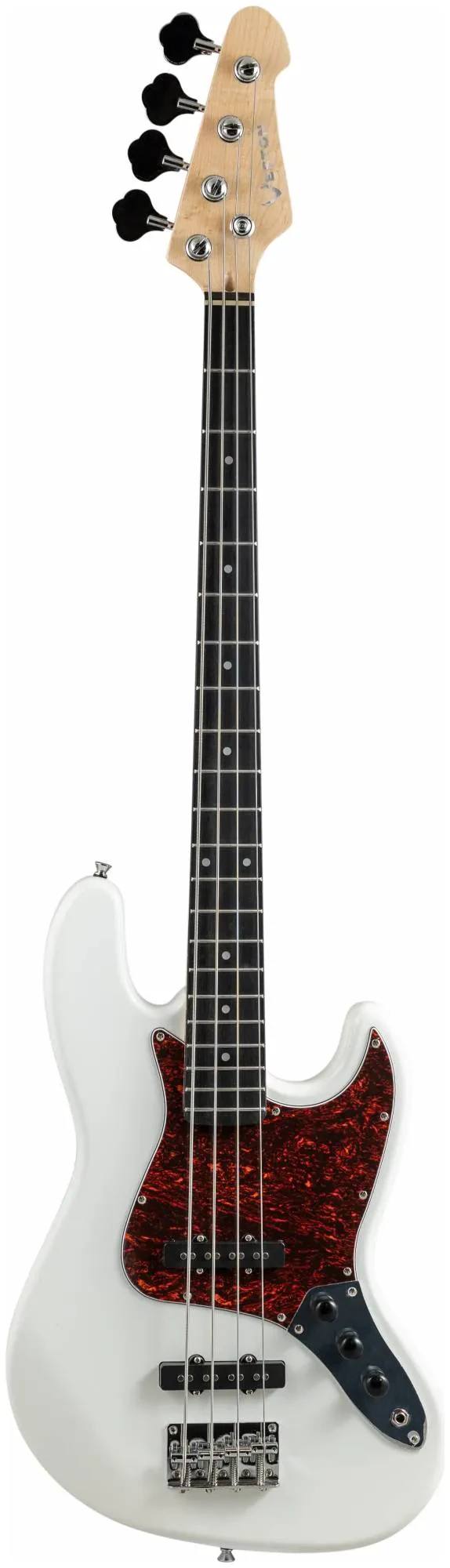 Бас-гитара VESTON JB-WH 4-струнная, белая