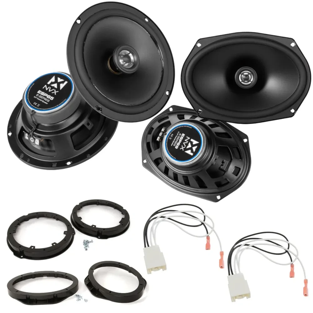 2021-2014 Ford F-1500 NVX E-Series Complete Speaker Upgrade Kit