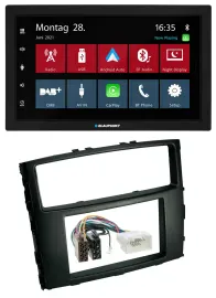 Blaupunkt MP3 Bluetooth DAB 2DIN USB Autoradio für Mitsubishi Pajero 2006-2014