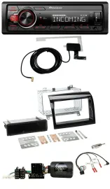 Pioneer MP3 Lenkrad CD DAB USB Autoradio für Fiat Ducato 12-15 piano schwarz