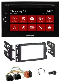 Blaupunkt MP3 DVD Bluetooth DAB 2DIN USB Autoradio für Chevrolet Equinox Impala