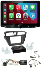 Kenwood Lenkrad USB DAB Bluetooth Autoradio für Hyundai i20 (ab 2015)