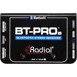 Директ-бокс Radial Engineering BT-Pro V2 Stereo Bluetooth Direct Box