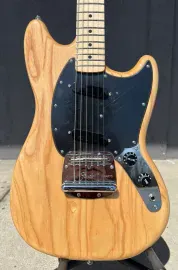 Fender Ben Gibbard Death Cab Signature Mustang, Maple Neck, Natual - BSTOCK