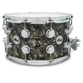 DW Collector's SSC Maple Finish Ply Snare Drum 14 x 8 in. Silver Abalone