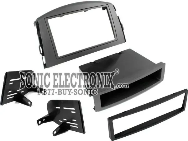 Scosche TA2055B Single/Double DIN Installation for select 2006-2012 Toyota RAV4
