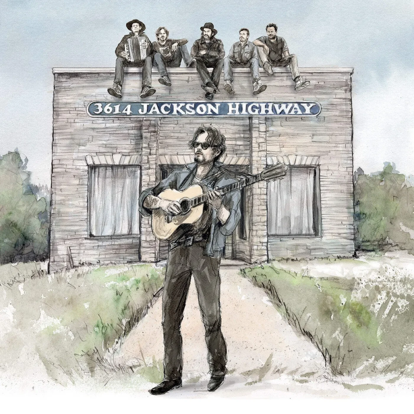 Виниловая пластинка Jesper Lindell - 3614 Jackson Highway [Red Clay Vinyl] NEW Vinyl LP