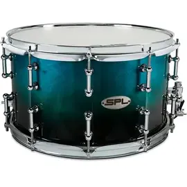 Малый барабан Sound Percussion Labs 468 Series Poplar 14x8 Turquoise Blue Fade