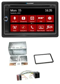 Blaupunkt Bluetooth DAB 2DIN USB DVD MP3 Autoradio für Alfa Romeo 159 Brera Spid