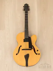 Электрогитара полуакустическая Benedetto Bravo Elite Custom Archtop H Natural w/case USA 2015