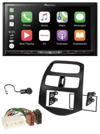 Pioneer 2DIN MP3 USB DAB DVD Bluetooth Autoradio für Chevrolet Spark KLM 2012-20