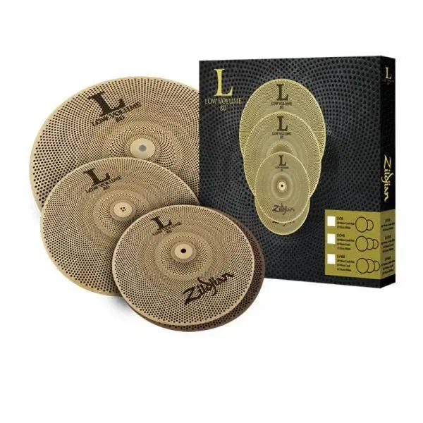 Набор тарелок для барабанов Zildjian L80 Low Volume LV348