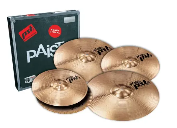 Набор тарелок для барабанов Paiste PST 5 Rock Set (14, 16, 18, 20)