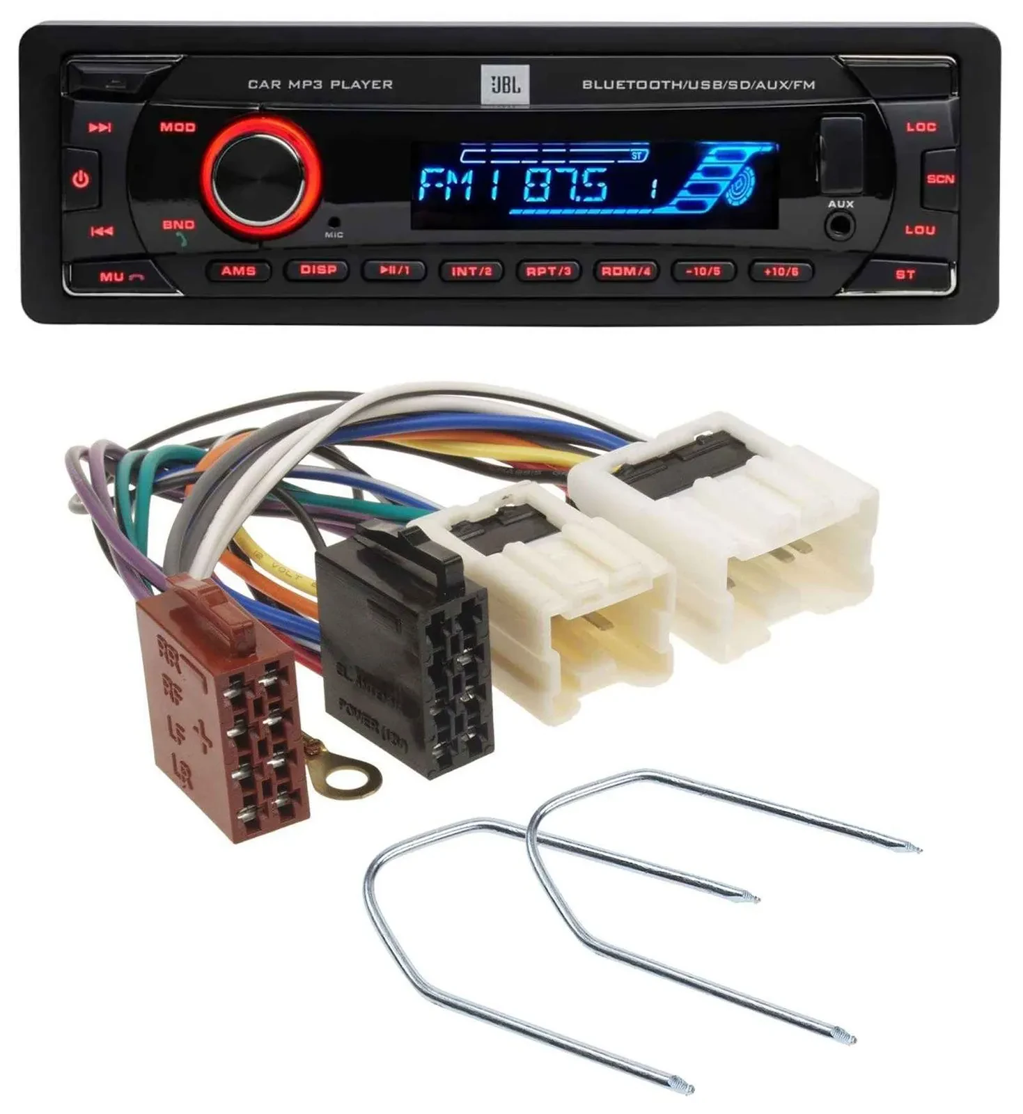 JBL AUX MP3 USB Bluetooth SD Autoradio für Nissan Pathfinder 96-03 Quest 93-02 S