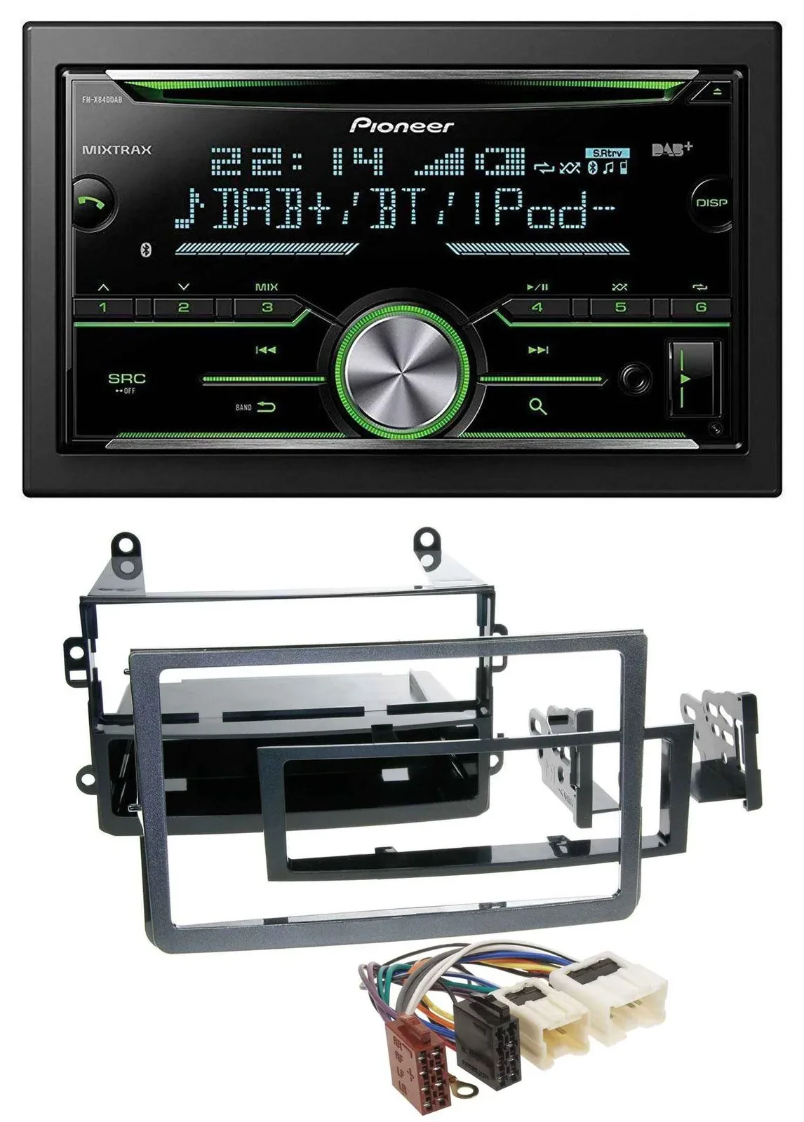 Pioneer Bluetooth MP3 DAB 2DIN USB CD Autoradio für Nissan 350Z Coupe Roadster 0