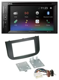 Pioneer Bluetooth MP3 USB 2DIN DAB DVD Autoradio für Mitsubishi Colt 2008-2012