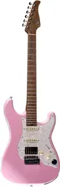 Электрогитара Mooer GTRS S801 Pink со встроенным процессором