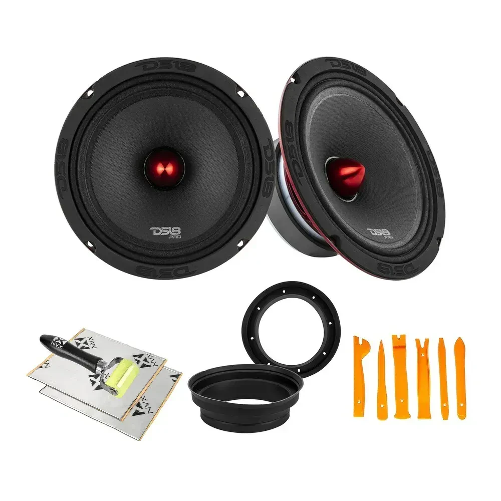 Динамик DS18 PRO-X8BM 8" (набор, 2 шт.) с аксессуарами
