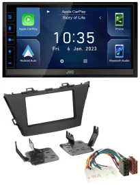 JVC DAB Bluetooth MP3 USB 2DIN Autoradio für Toyota Prius+ (ab 2012)