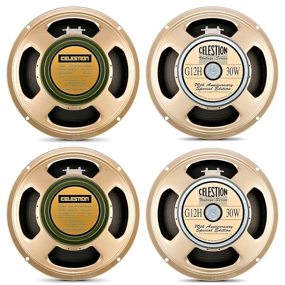 Celestion Blues/Rock 4x12 Speaker Set