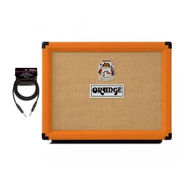 Orange Rocker 32 30W Combo Tube Guitar Amp with 10 Feet Guitar Cable 2 Items