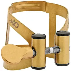 Лигатура для баритон-саксофона Vandoren M/O Saxophone Ligature Baritone Sax, For V16 mtp Aged Gold Plastic cap