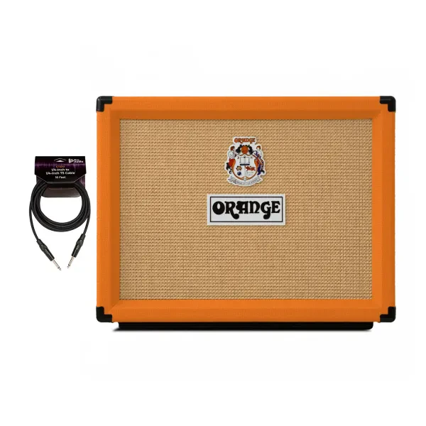 Orange Rocker 32 30W Combo Tube Guitar Amp with 10 Feet Guitar Cable 2 Items