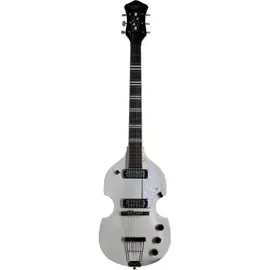 Электрогитара Hofner Ignition Pro Violin Guitar in Pearl White