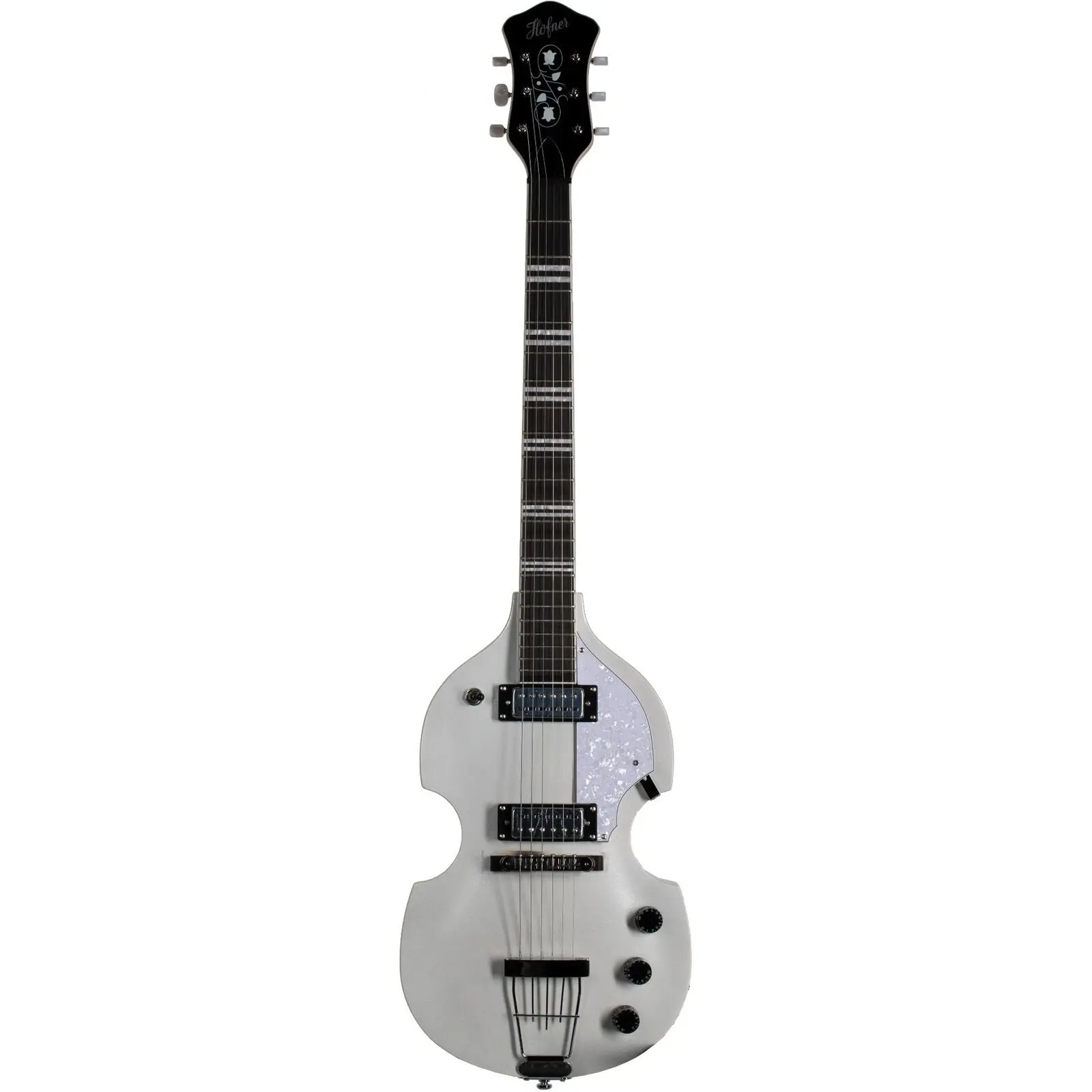 Электрогитара Hofner Ignition Pro Violin Guitar in Pearl White