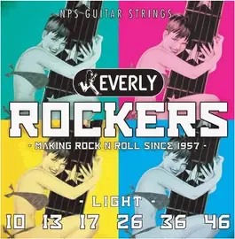 Струны для электрогитары Everly 9010 Rockers 10-46