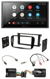 Pioneer USB 2DIN DAB Lenkrad Bluetooth Autoradio für Ford C-Max Focus Galaxy glä