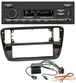 Blaupunkt USB DAB MP3 Bluetooth Autoradio für VW Up AA AAN 2011-2016 piano black