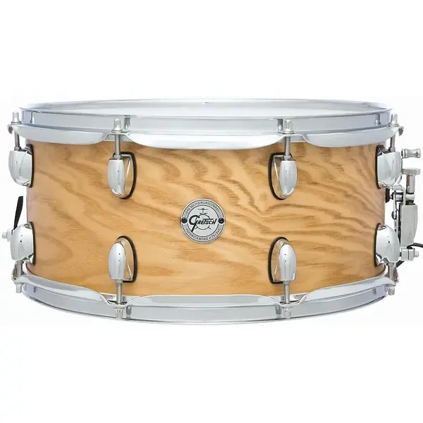 Малый барабан Gretsch Silver Series Ash 14x6.5 Satin Natural