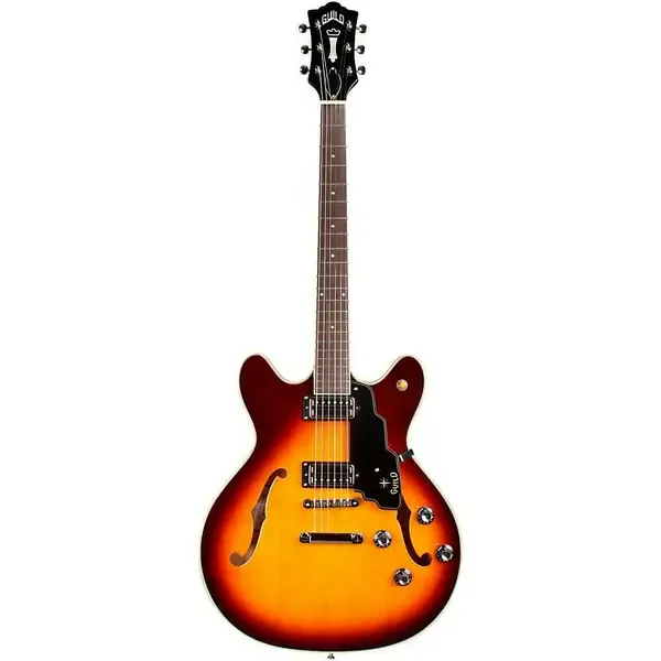 Электрогитара полуакустическая Guild Starfire IV ST Semi-Hollowbody Vintage Sunburst