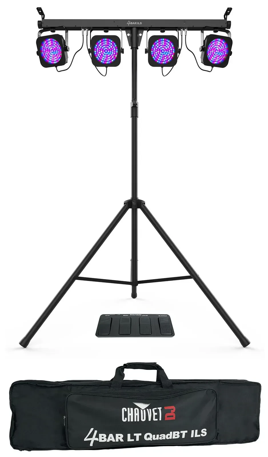 Комплект светового оборудования Chauvet DJ 4BAR LT QuadBT ILS + R700