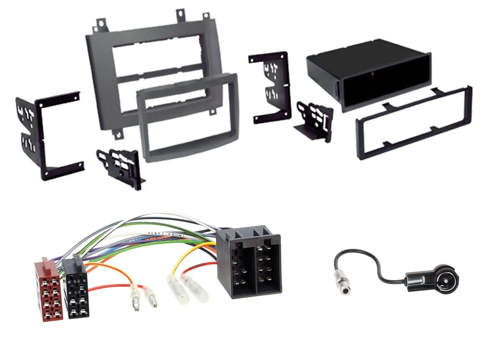 Einbauset DIN Autoradio für Cadillac CTS 2003-2006 SRX 2004-2005