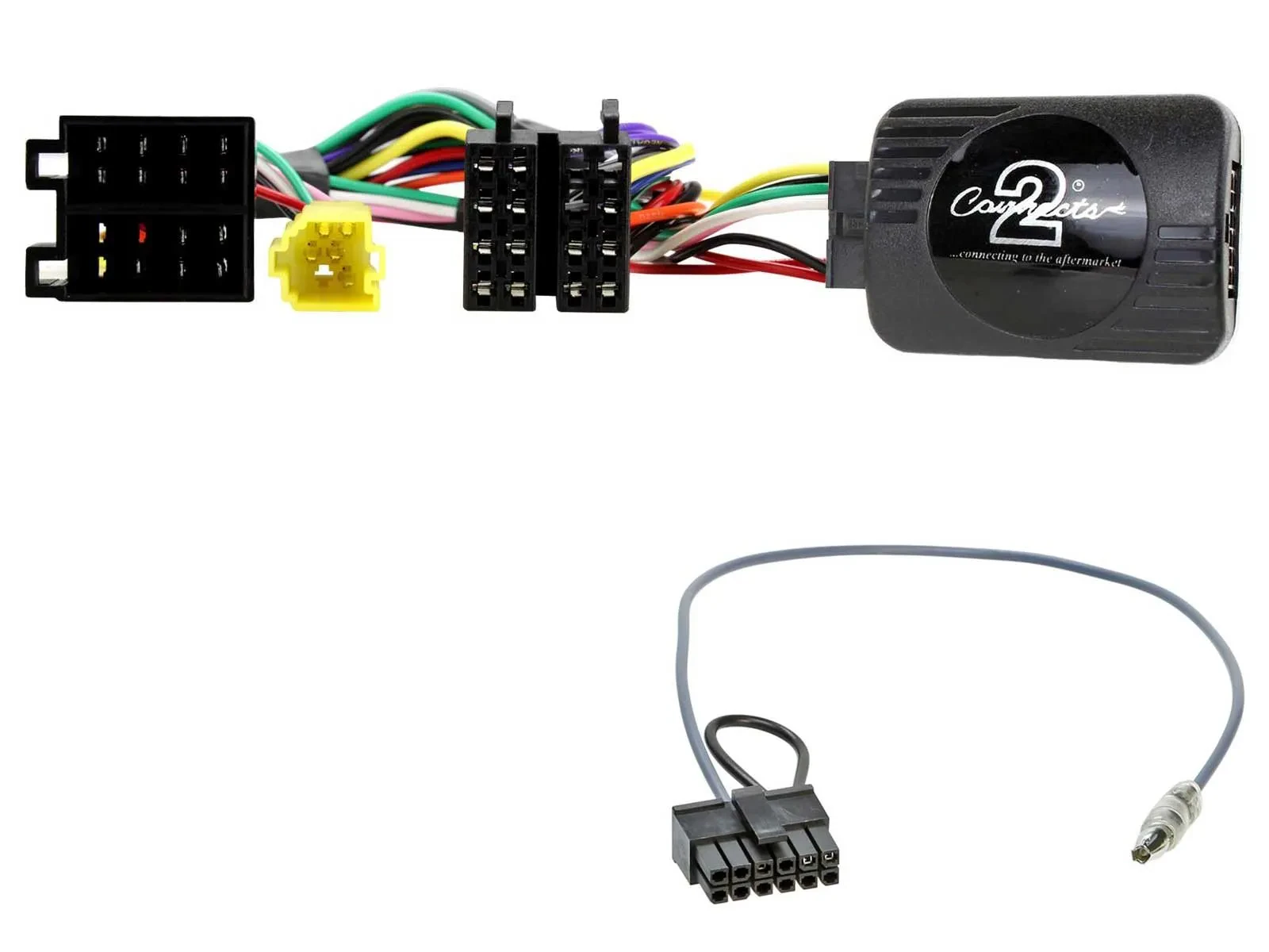 Connects2 Lenkradadapter für Renault ISO Mini ISO OEM Gerät ohne Display Zenec/X
