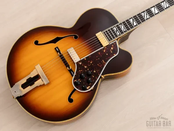 1976 Greco J-115 Vintage Johnny Smith Archtop Guitar 100% Original, Japan