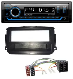 Автомагнитола для Smart ForTwo (451, с 2010) Blaupunkt Bluetooth, USB, AUX, MP3
