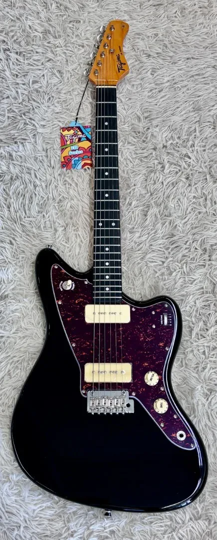 Б/У Электрогитара Tagima TW61 BK-DF/TT Offset с датчиками P90, черный