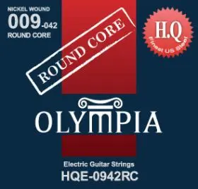 Струны для электрогитары Olympia HQE0942 Nickel Wound HQ 9-42