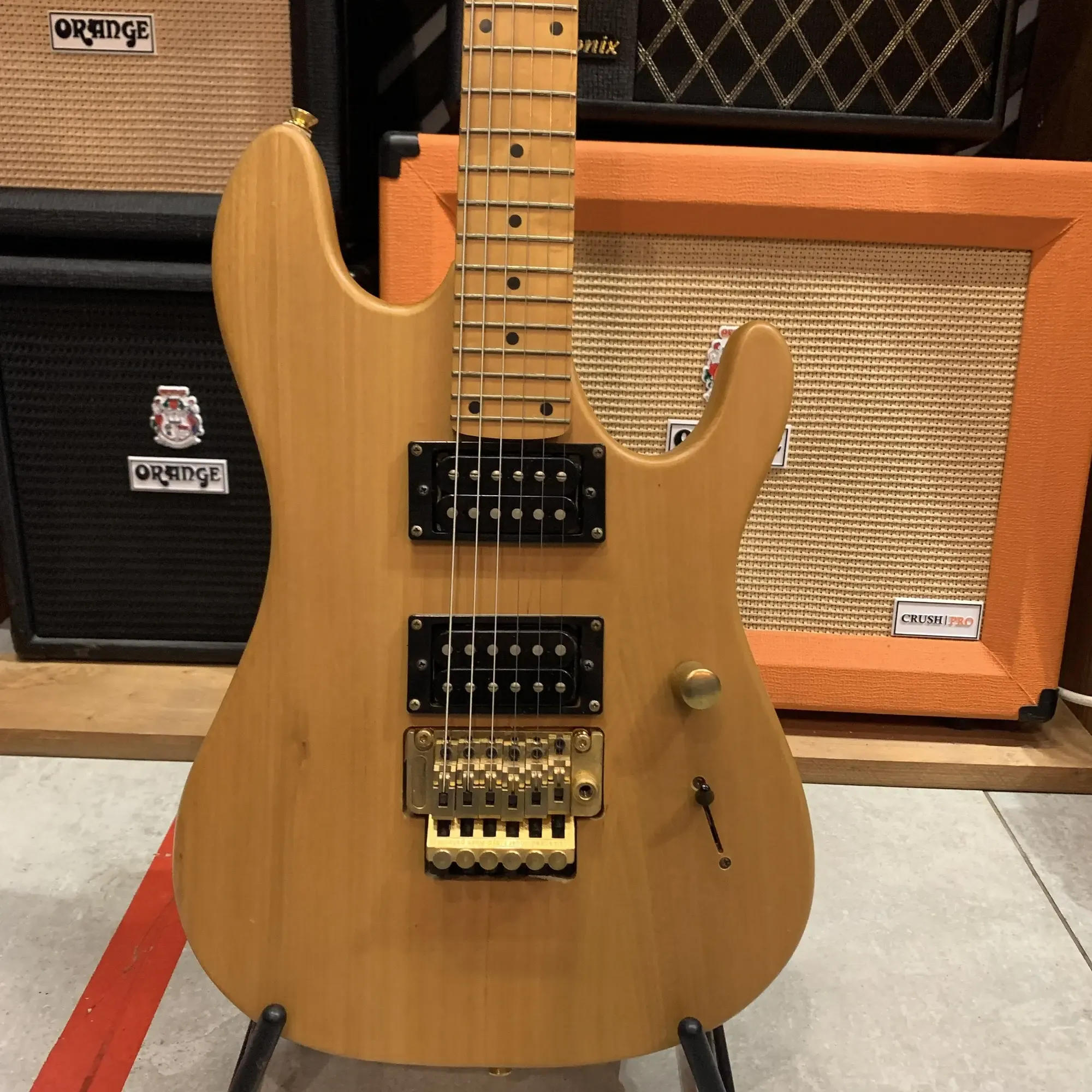 Электрогитара Grass Roots Superstrat FR HH Natural Korea 2000s