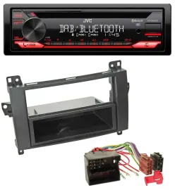 JVC CD DAB USB Bluetooth MP3 Autoradio für Mercedes Vito Viano W639 06-14