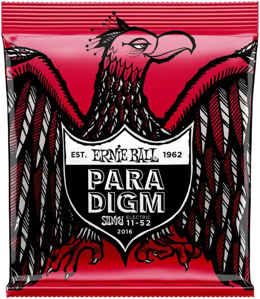 Струны для электрогитары Ernie Ball 2016 Paradigm Slinky Burly 11-52